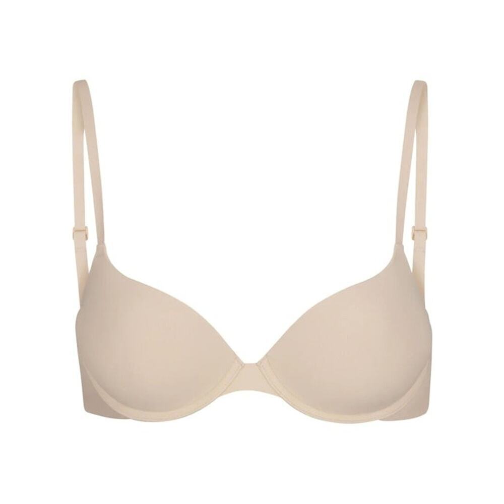 SKIMS FITS EVERYBODY Push-Up Bra - Sand Size 32B NWT #1692 - Picture 2 of 3